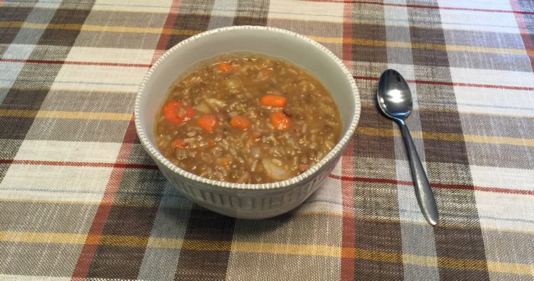 Pressure Cooker Lentil Soup